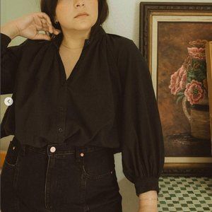 NWT Esby Apparel Liza Top – Black 1x/2x